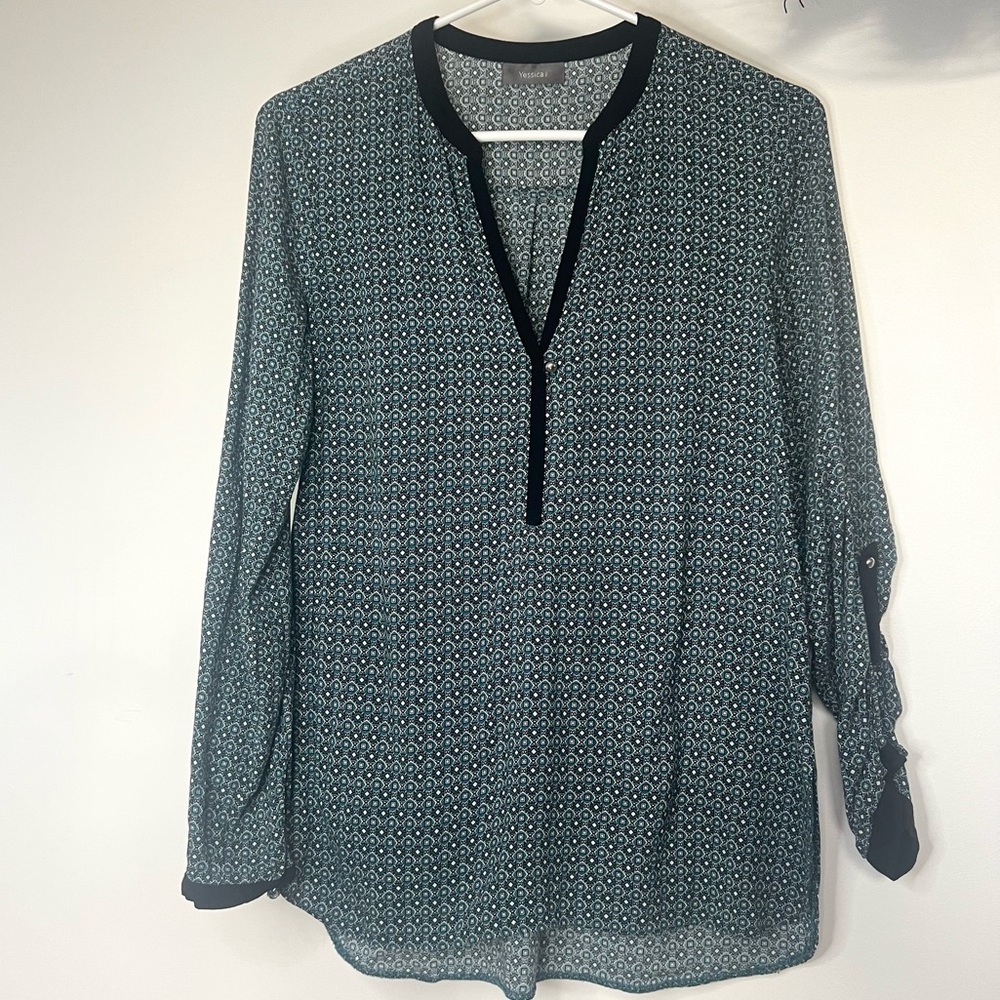 Yessica Long Sleeve Blouse